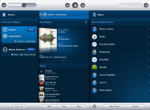 Sonos Controller for iPad Gets Retina Display Support