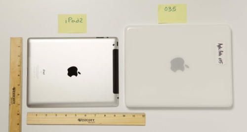 Early 035 iPad Prototype Compared to iPad 2 [Gallery]