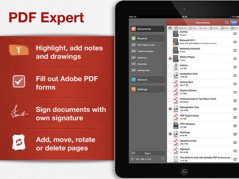 PDF Expert Gets Faster Rendering, AutoSync for Dropbox, SkyDrive Support