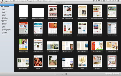 Pages Gets Updated With Support for Mountain Lion, iCloud, Dictation