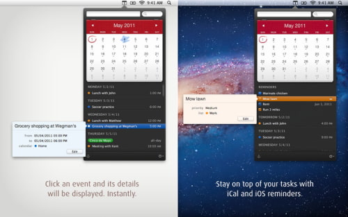 Fantastical Gets Mountain Lion and Retina Display Support