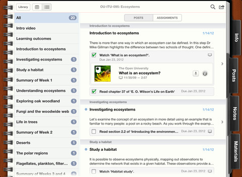 iTunes U 1.2 Improves Search, Lets You Take Notes While Watching Lectures