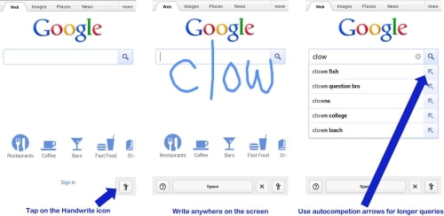 Google Introduces Handwriting Search for iOS and Android Devies [Video]