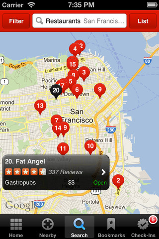 Yelp App Gets New Business Page, Yelpy Insights, iPad Enhancements