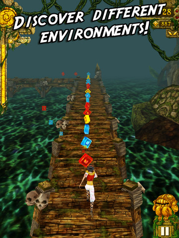 Temple Run Gets Retina Display Support, New Power-Up