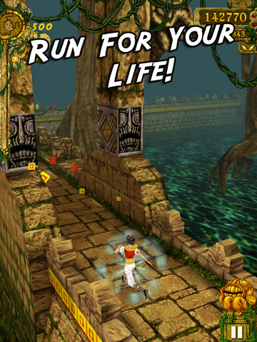 Temple Run Gets Retina Display Support, New Power-Up