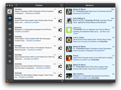 Tweetbot for Mac Alpha 4 Brings Multiple Columns, Window Snapping