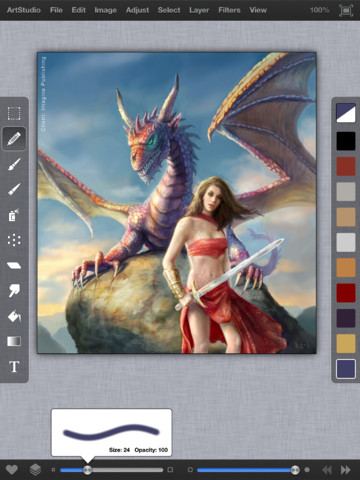 ArtStudio for iPad Has Been Completely Redesigned