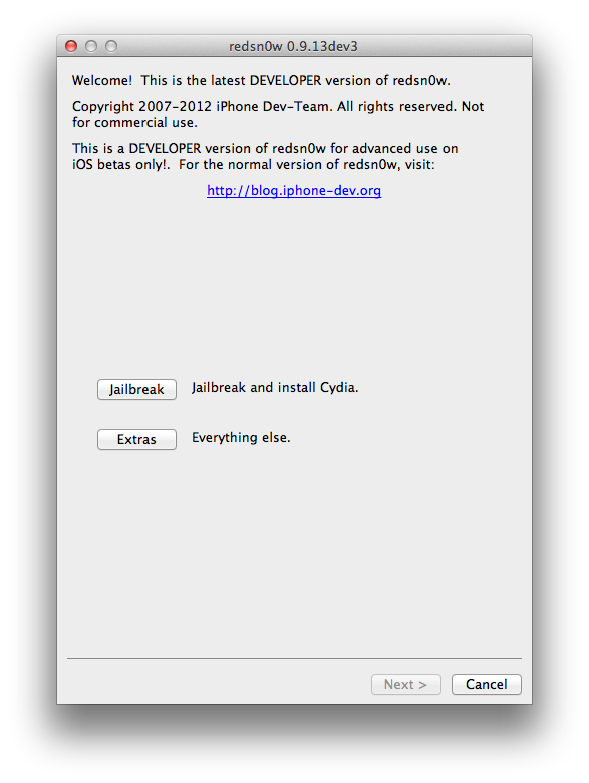 RedSn0w 0.9.13dev3 Can Still Jailbreak iOS 6 Beta 4