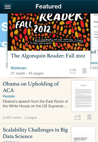 Scribd Releases App for the iPhone, iPod touch