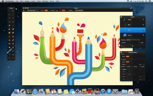 Pixelmator Gets Retina Display Support, iCloud Sync, Effects Browser, More