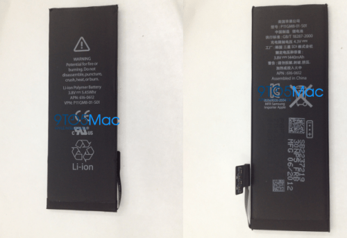 Leaked &#039;iPhone 5&#039; Battery Features Slightly Higher Capacity? [Photos]