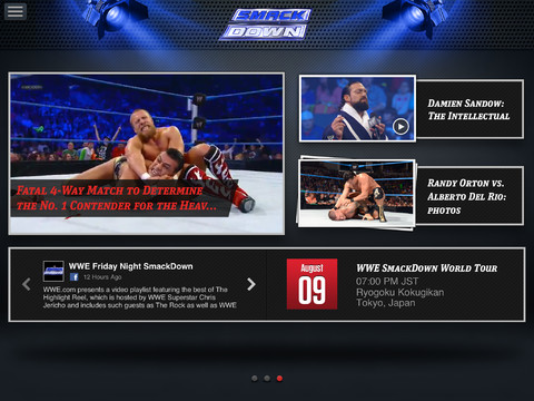 Official WWE App Released for iOS