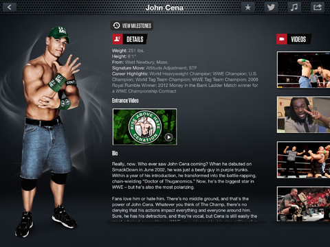 Official WWE App Released for iOS