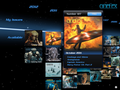 Cinefex Visual Effects Magazine is Now Available on the iPad