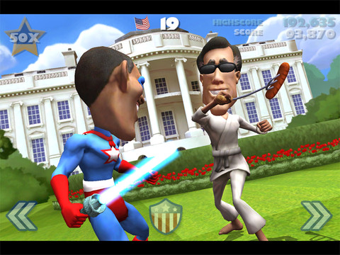 New iOS Game From Chair Entertainment Lets You Battle as Obama or Romney