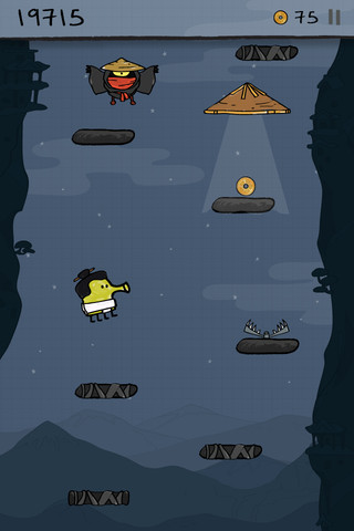 Doodle Jump Gets Updated With New Ninja Theme