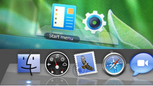 Samsung is Now Copying the Mac OS X Dock