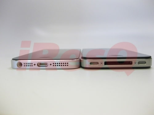 iPhone 4S vs. &#039;iPhone 5&#039;: Thickness Comparison [Photos]