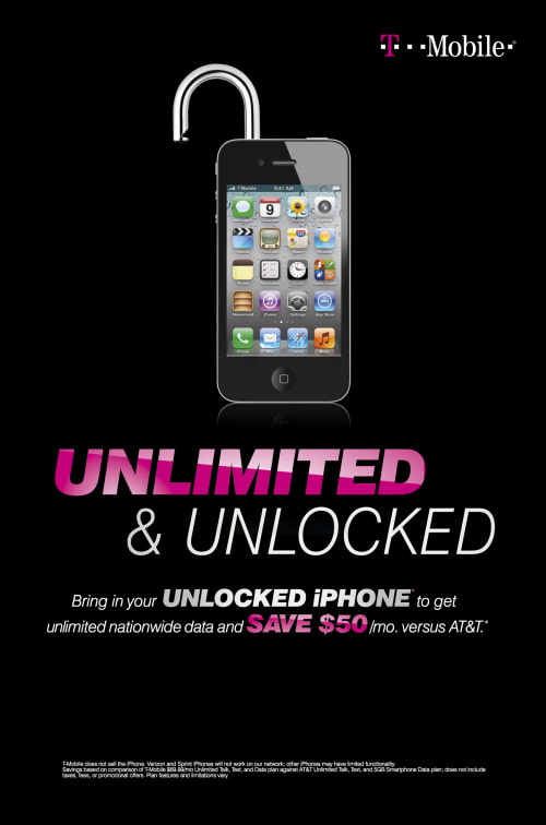 T-Mobile Kicks Up Its Support for Unlocked iPhones
