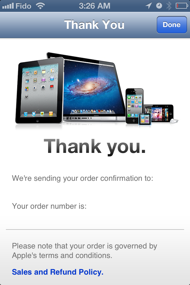 iPhone 5 Pre-Orders Go Live on the Apple Store App
