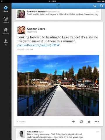 Twitter App Gets Redesigned for iPad, New Profiles, More Photo Streams