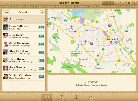 Find My Friends Gets Location Based Alerts