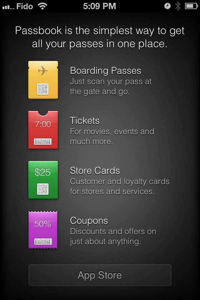 Apple Highlights Passbook Enabled Apps