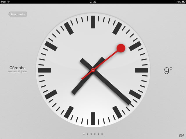 Swiss Railway Accuses Apple of Copying Their Iconic Clock for the iPad