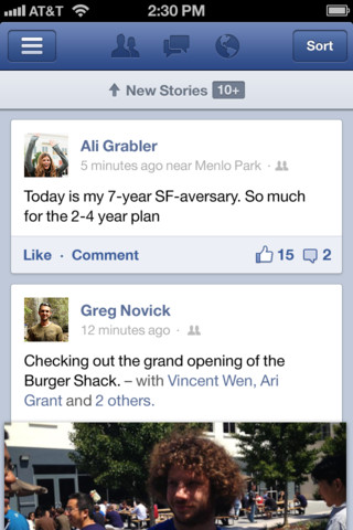 Facebook App is Updated to Support the iPhone 5, iOS 6