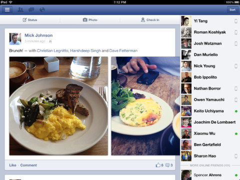 Facebook App is Updated to Support the iPhone 5, iOS 6