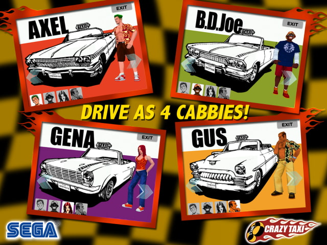 SEGA Releases Crazy Taxi Game for iOS
