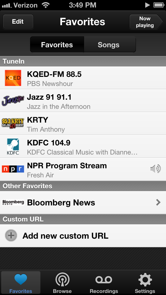 TuneIn Radio Updated With Improved Player, iPhone 5 Support