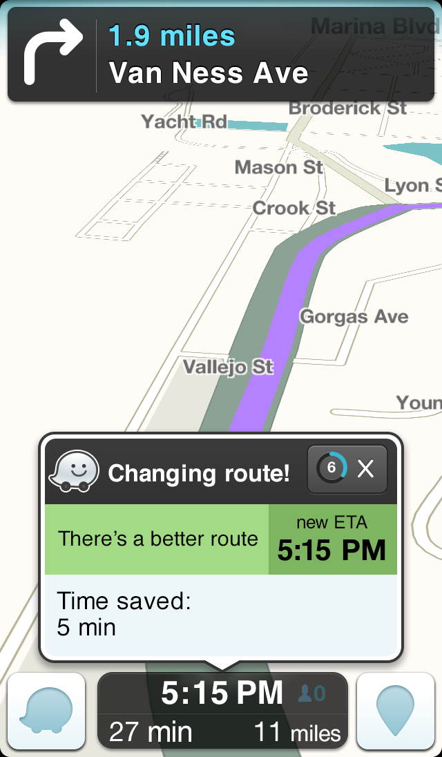 Waze GPS Gets Massive Update, Brings New UI, Support for iPhone 5 and More