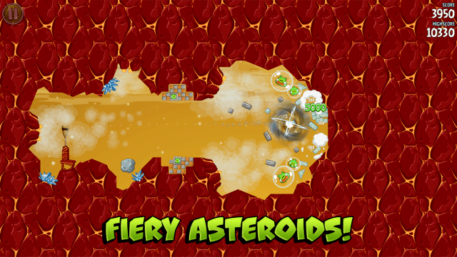 Angry Birds Space Gets 10 New Red Planet Levels