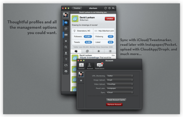 Tweetbot for OS X Adds Support for Reading List