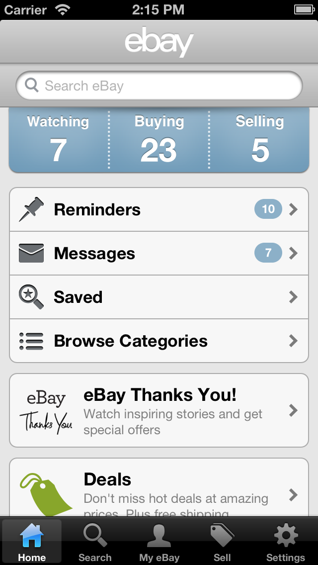 eBay App Updated With iPhone 5 Support