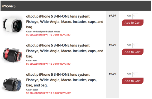 Olloclip for iPhone 5 Now Available to Pre-Order