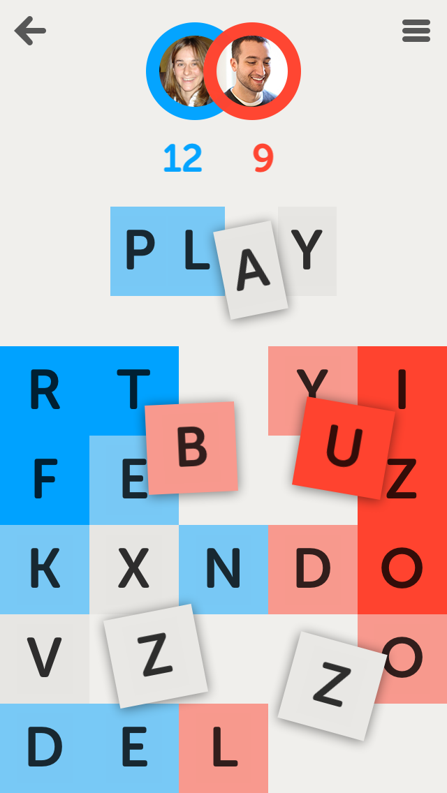 Letterpress Word Game is Updated With Rematch, Friend Requests