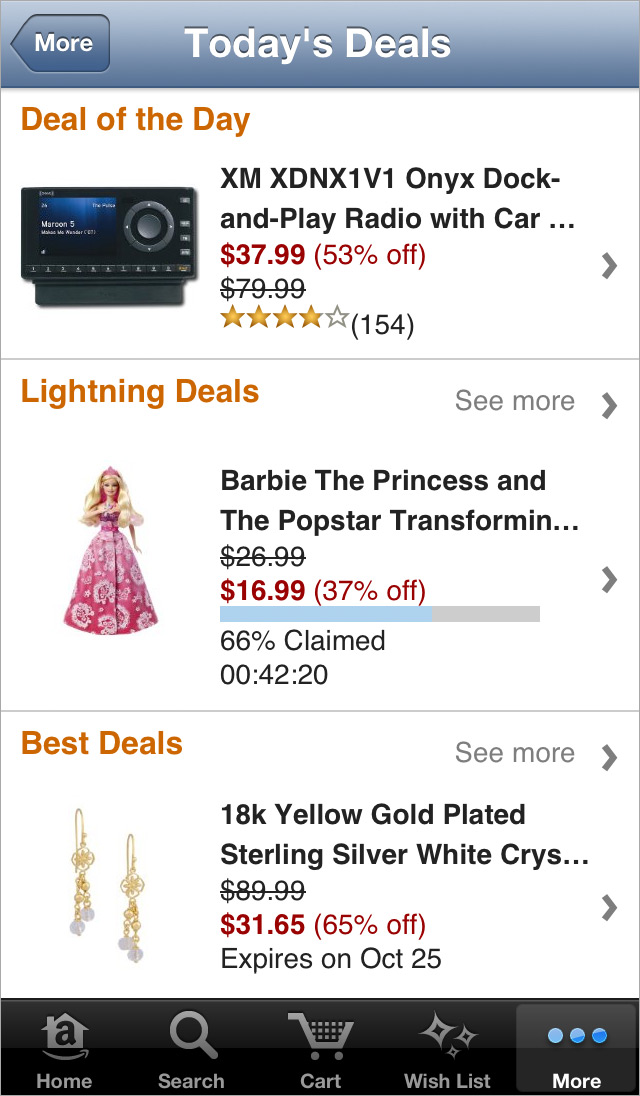 Amazon App is Updated With Push Notifications for Deliveries, Lightning Deals