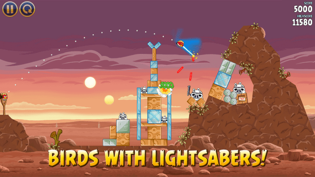 Angry Birds Star Wars Updated With 20 New Levels and Princess Leia