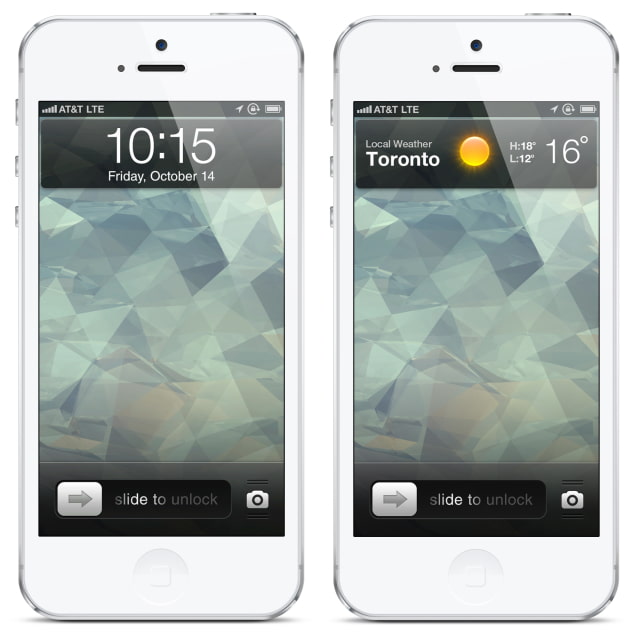 iOS Lockscreen Concept [Images]