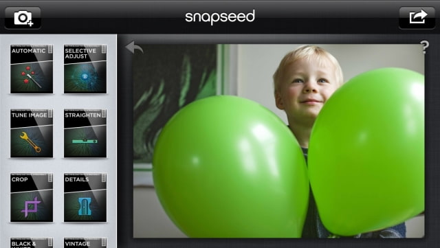 Google Makes Snapseed Free, Adds Google+ Sharing, Introduces New Filter