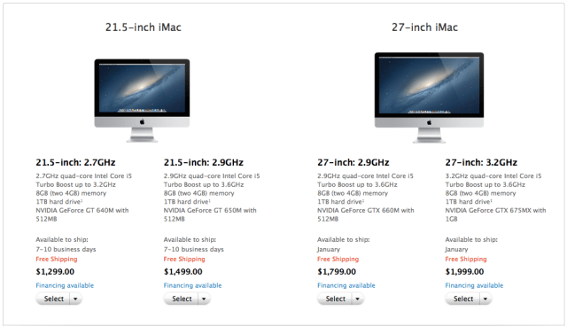 New 27-inch iMac Orders Won&#039;t Ship Until January
