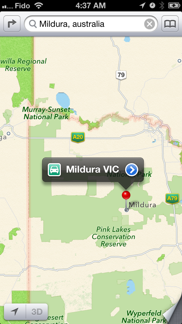 Apple Corrects Maps Inaccuracy After Motorists Get Stranded in Australia