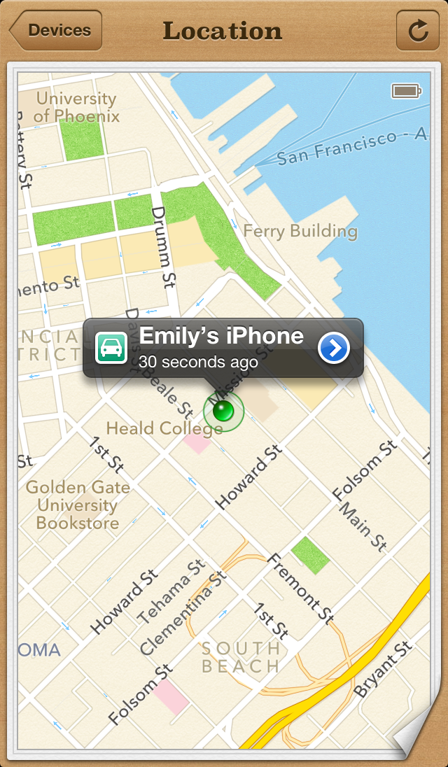 Find My iPhone Gets Updated With Driving Directions