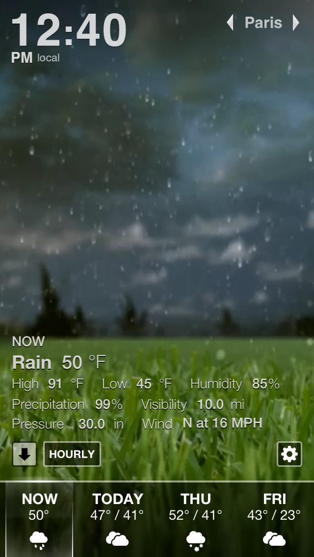 Weather HD App Gets Free &#039;New Year&#039; Theme, Twitter Sharing