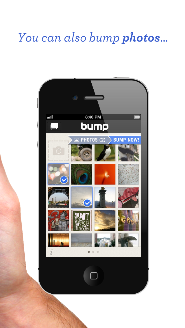 Bump App is Updated to Support Sharing of Any File Type