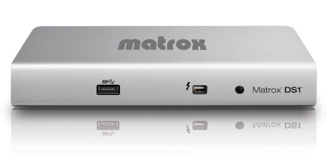 Matrox Releases First Thunderbolt Docking Station for MacBooks