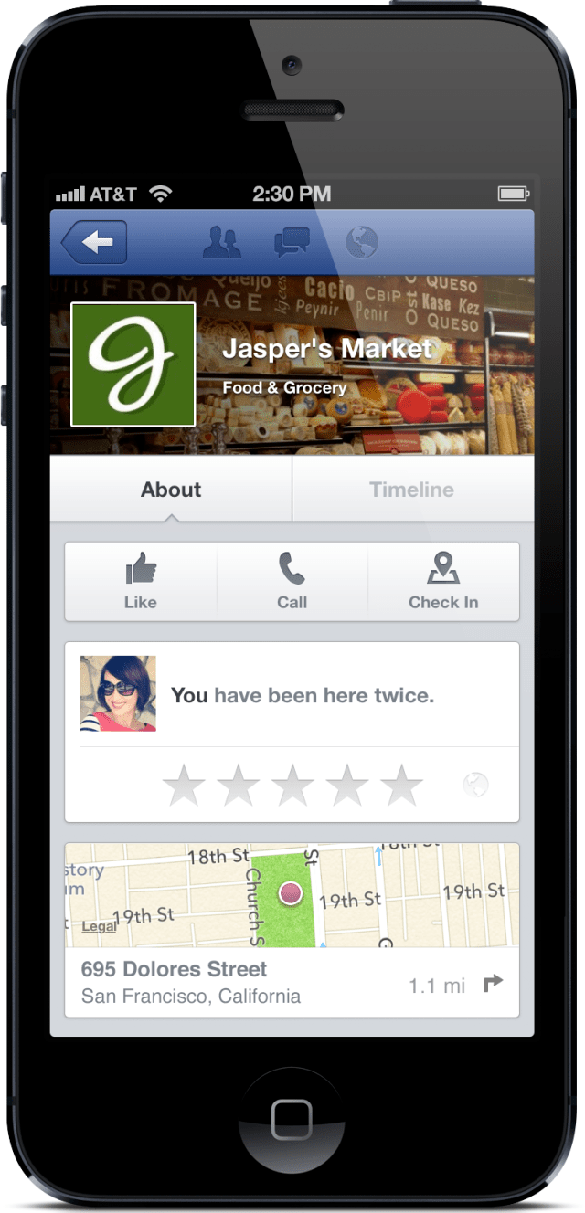 Facebook is Updating Its App Today to Improve Discovery of Nearby Places